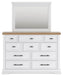 Ashbryn Queen Panel Storage Bed, Dresser and Mirror - alternate view 2
