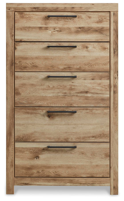 Hyanna Queen Panel Bed, Dresser, Mirror, Chest and Nightstand - alternate view 8