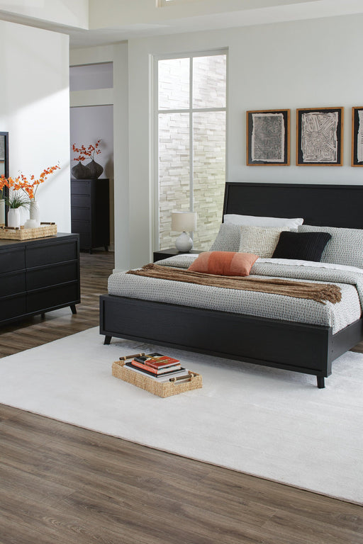 Danziar Queen Panel Bed, Dresser, Mirror, Chest and Nightstand - alternate view 2