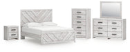 Cayboni Queen Panel Bed, Dresser, Mirror, Chest and Nightstand