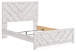 Cayboni Queen Panel Bed with Mirrored Dresser and Nightstand - alternate view 8