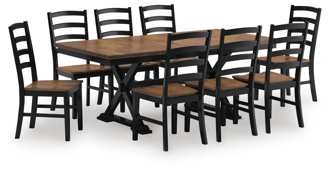 Wildenauer Dining Table and 8 Chairs - alternate view 3