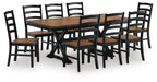 Wildenauer Dining Table and 8 Chairs - alternate view 3