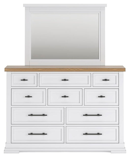Ashbryn Queen Panel Storage Bed, Dresser, Mirror, Chest and Nightstand - alternate view 2