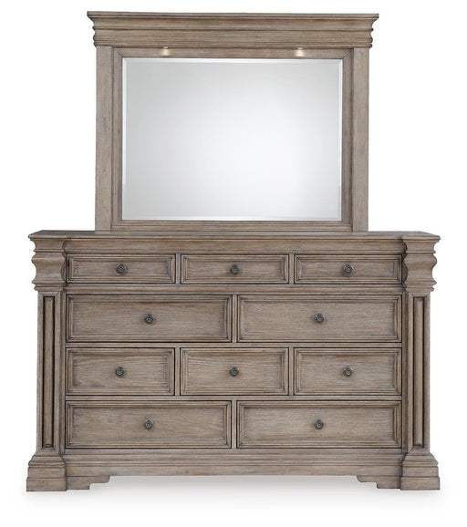 Blairhurst King Panel Bed, Dresser, Mirror, Chest and Nightstand - alternate view 2