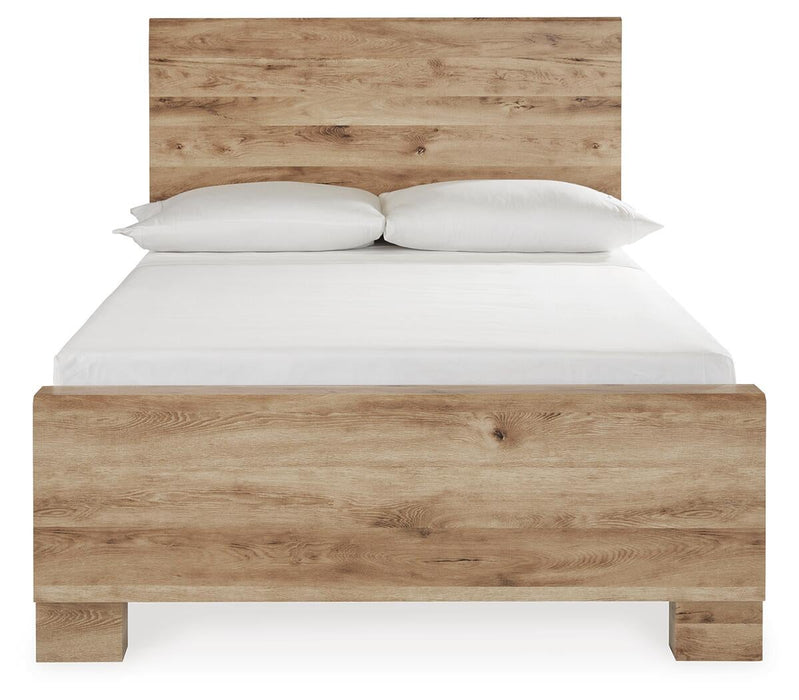 Hyanna Full Panel Bed, Dresser, Mirror and Nightstand - alternate view 4