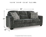 Lonoke Sofa, Loveseat, Chair and Ottoman - alternate view 20