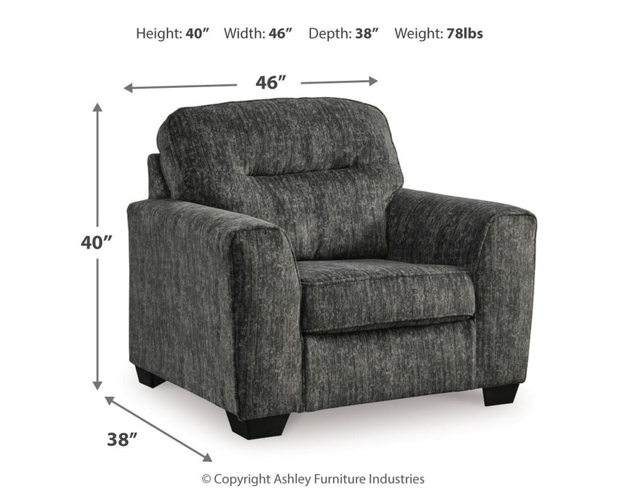 Lonoke Chair and Ottoman - alternate view 10