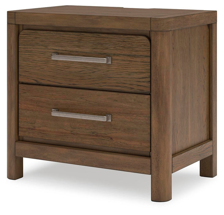 Cabalynn Queen Panel Bed with Storage with Mirrored Dresser, Chest and Nightstand - alternate view 21