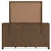 Cabalynn California King Upholstered Bed with Mirrored Dresser - alternate view 6
