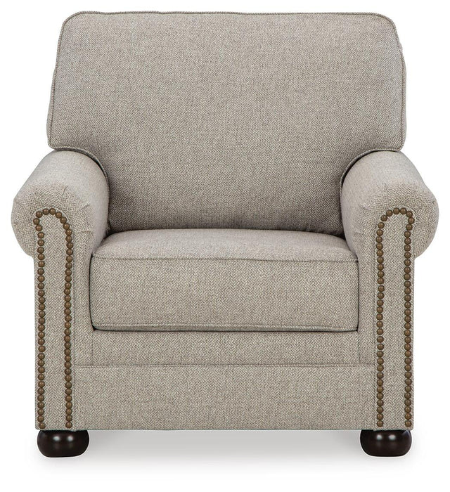 Gaelon Chair and Ottoman - alternate view 3