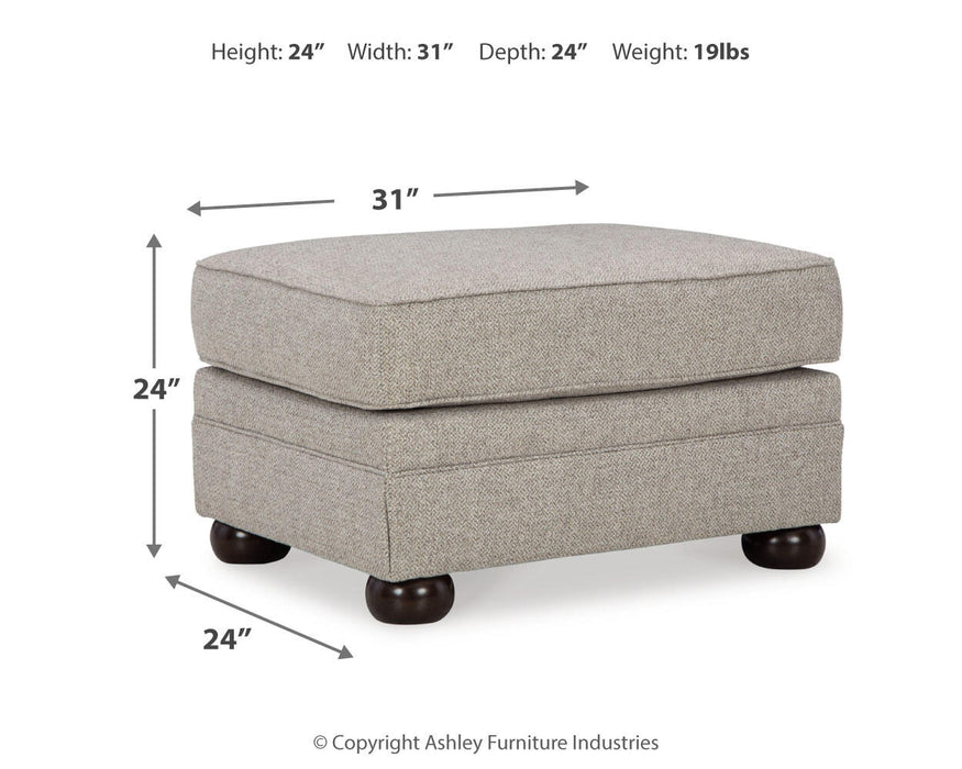 Gaelon Chair and Ottoman - alternate view 11