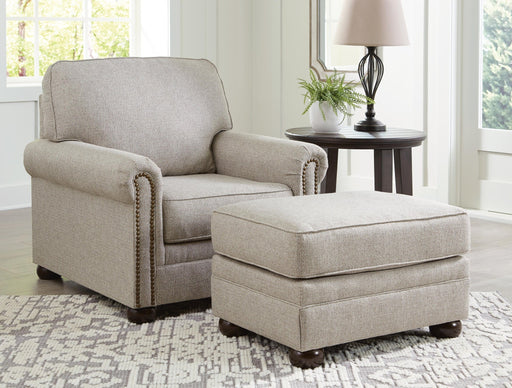 Gaelon Chair and Ottoman - alternate view 2
