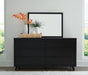 Danziar Queen Panel Headboard, Dresser, Mirror, Chest and Nightstand - alternate view 12