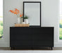 Danziar Queen Panel Headboard, Dresser, Mirror, Chest and Nightstand - alternate view 11