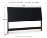Danziar King Panel Headboard, Dresser and Mirror - alternate view 6