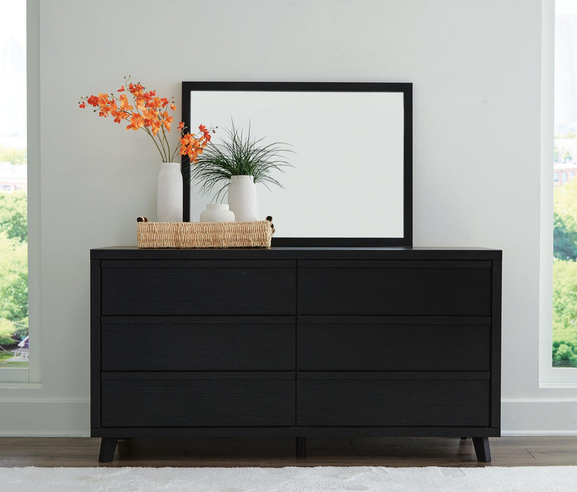 Danziar King Panel Headboard, Dresser, Mirror and Nightstand - alternate view 8