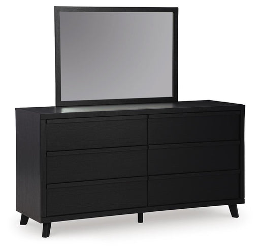 Danziar King Panel Headboard, Dresser, Mirror, Chest and Nightstand - alternate view 2