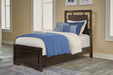 Covetown Twin Panel Bed with Mirrored Dresser and Nightstand - alternate view 10