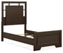 Covetown Twin Panel Bed, Dresser, Mirror, Chest and Nightstand - alternate view 12