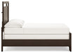 Covetown Full Panel Bed with Mirrored Dresser - alternate view 8
