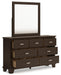 Covetown Full Panel Bed, Dresser, Mirror, Chest and Nightstand - alternate view 3