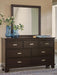 Covetown Full Panel Bed, Dresser, Mirror, Chest and Nightstand - alternate view 17