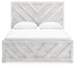 Cayboni Queen Panel Bed with Mirrored Dresser - alternate view 9