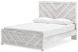 Cayboni Queen Panel Bed with Mirrored Dresser - alternate view 10