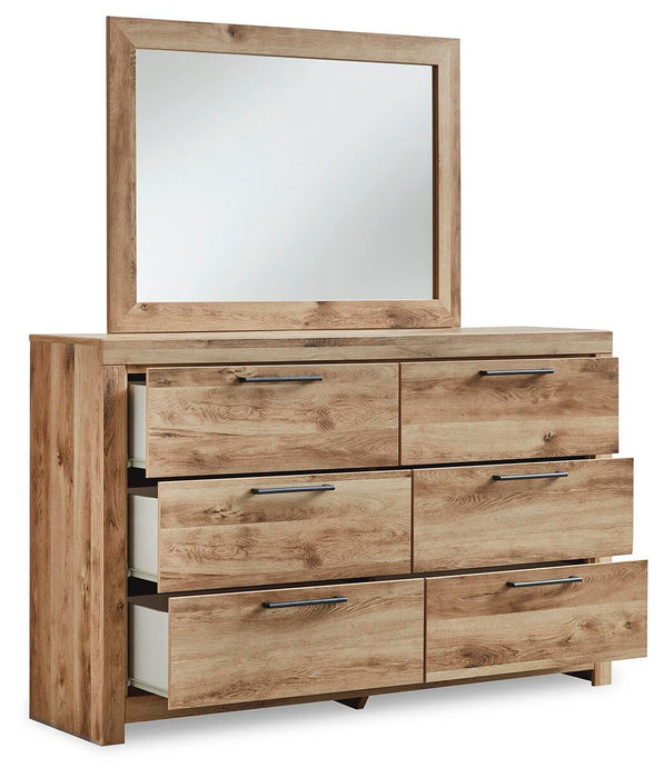 Hyanna Queen Panel Headboard, Dresser and Mirror - alternate view 3