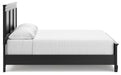 Lanolee California King Panel Bed with Mirrored Dresser - alternate view 11