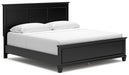 Lanolee King Panel Bed with Mirrored Dresser, Chest and Nightstand - alternate view 7