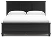 Lanolee King Panel Bed with Mirrored Dresser, Chest and Nightstand - alternate view 9