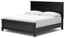 Lanolee King Panel Bed with Mirrored Dresser, Chest and Nightstand - alternate view 10