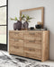 Hyanna Full Panel Bed with 1 Side Storage, Dresser, Mirror and Nightstand - alternate view 12