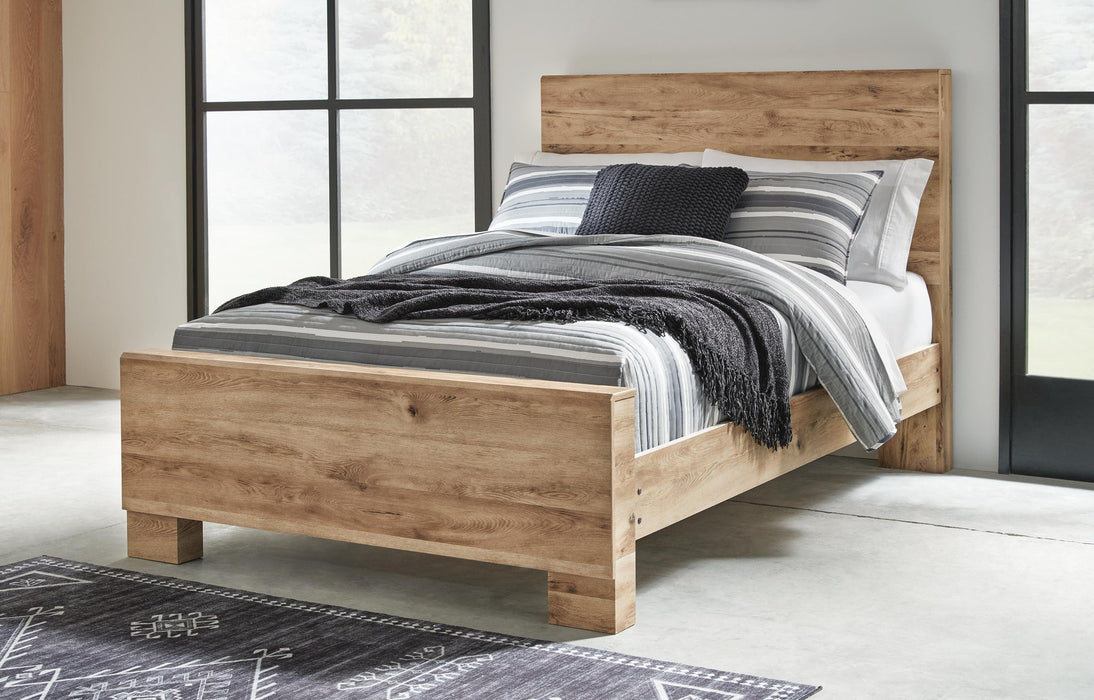 Hyanna Full Panel Bed, Dresser and Mirror - alternate view 9