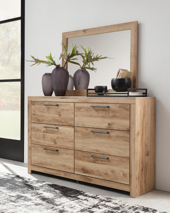 Hyanna Full Panel Bed, Dresser and Mirror - alternate view 8