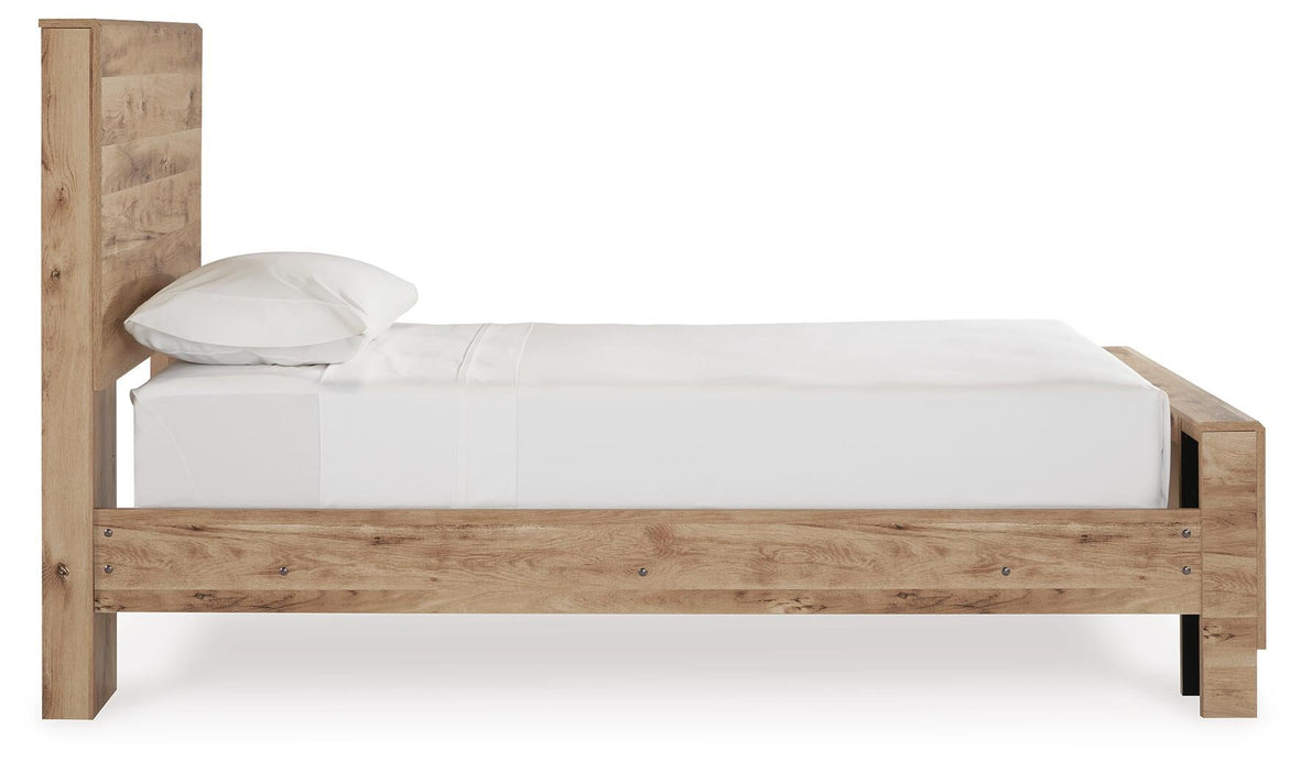 Hyanna Twin Panel Bed with Mirrored Dresser - alternate view 10