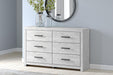 Cayboni Full Panel Bed with Mirrored Dresser - alternate view 21