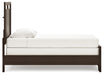 Covetown Twin Panel Bed with Mirrored Dresser - alternate view 8