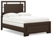 Covetown Full Panel Bed with Mirrored Dresser and Nightstand - alternate view 4