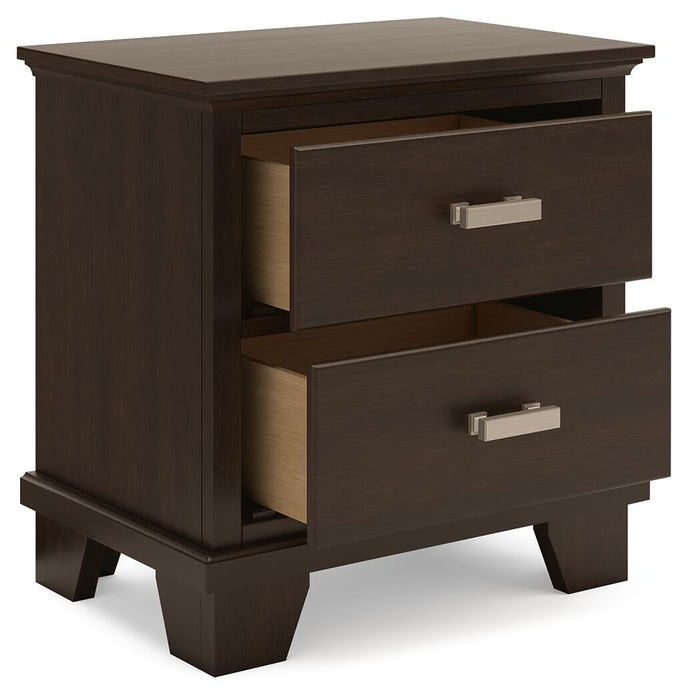 Covetown Full Panel Bed with Mirrored Dresser and Nightstand - alternate view 6