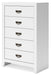 Binterglen California King Panel Bed, Dresser, Mirror, Chest and Nightstand - alternate view 11