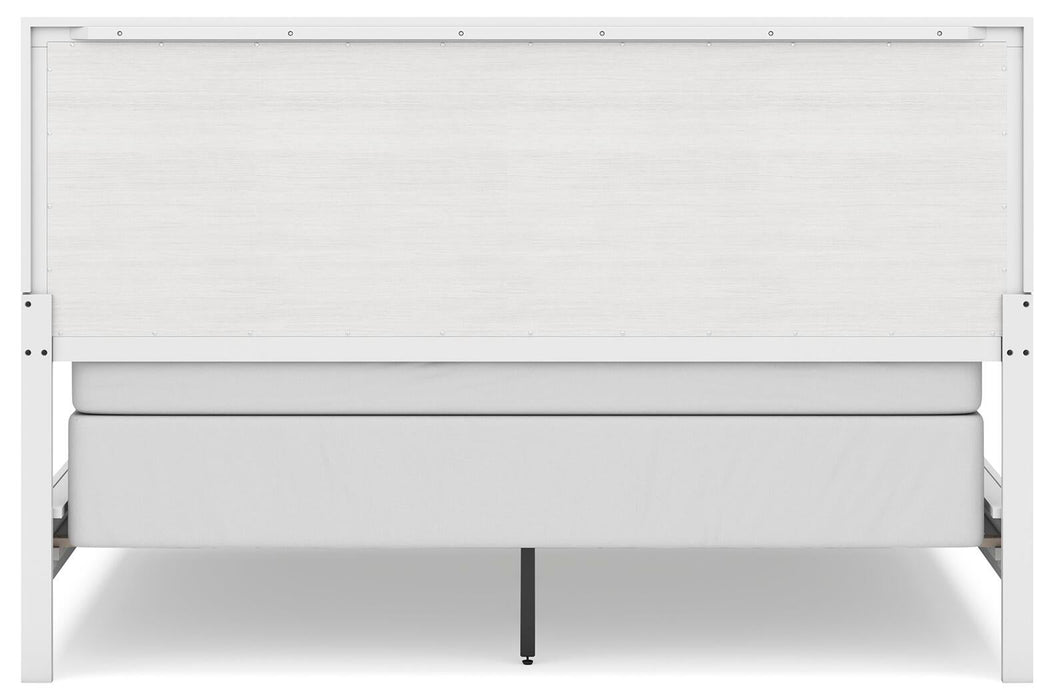 Binterglen California King Panel Bed, Dresser, Mirror, Chest and Nightstand - alternate view 16
