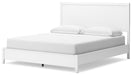 Binterglen California King Panel Bed with Mirrored Dresser - alternate view 9