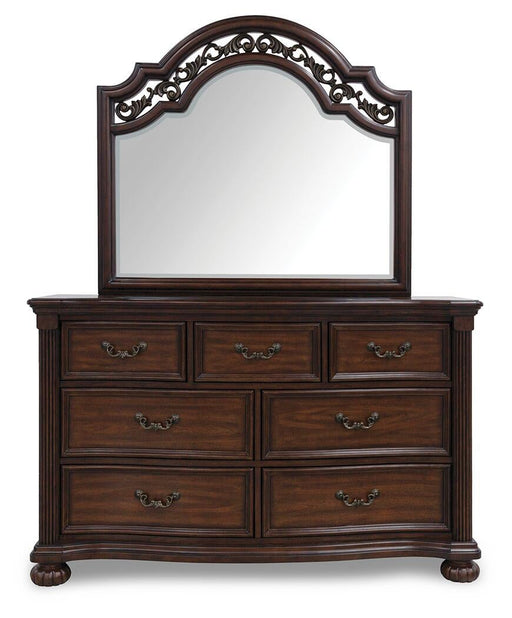 Lavinton Queen Poster Bed, Dresser, Mirror, Chest and Nightstand - alternate view 2