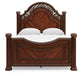 Lavinton Queen Poster Bed, Dresser, Mirror, Chest and Nightstand - alternate view 9
