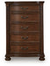 Lavinton California King Poster Bed, Dresser, Mirror, Chest and Nightstand - alternate view 4