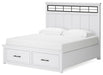 Ashbryn King Panel Storage Bed, Dresser, Mirror and Nightstand - alternate view 10