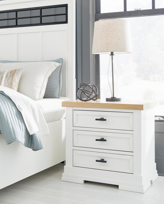 Ashbryn King Panel Storage Bed, Dresser, Mirror and Nightstand - alternate view 20